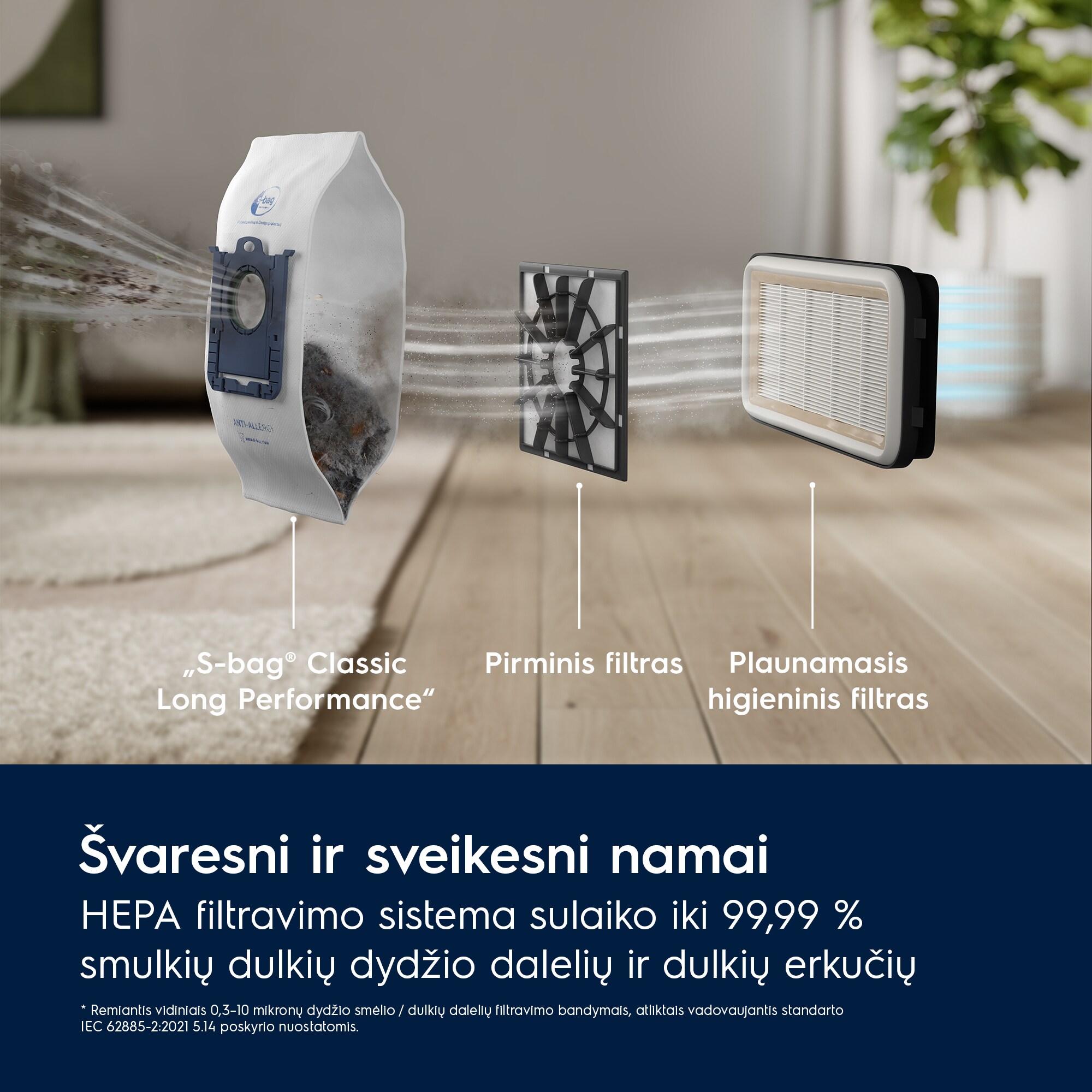 Electrolux - Dulkių siurblys - EB51C2DB