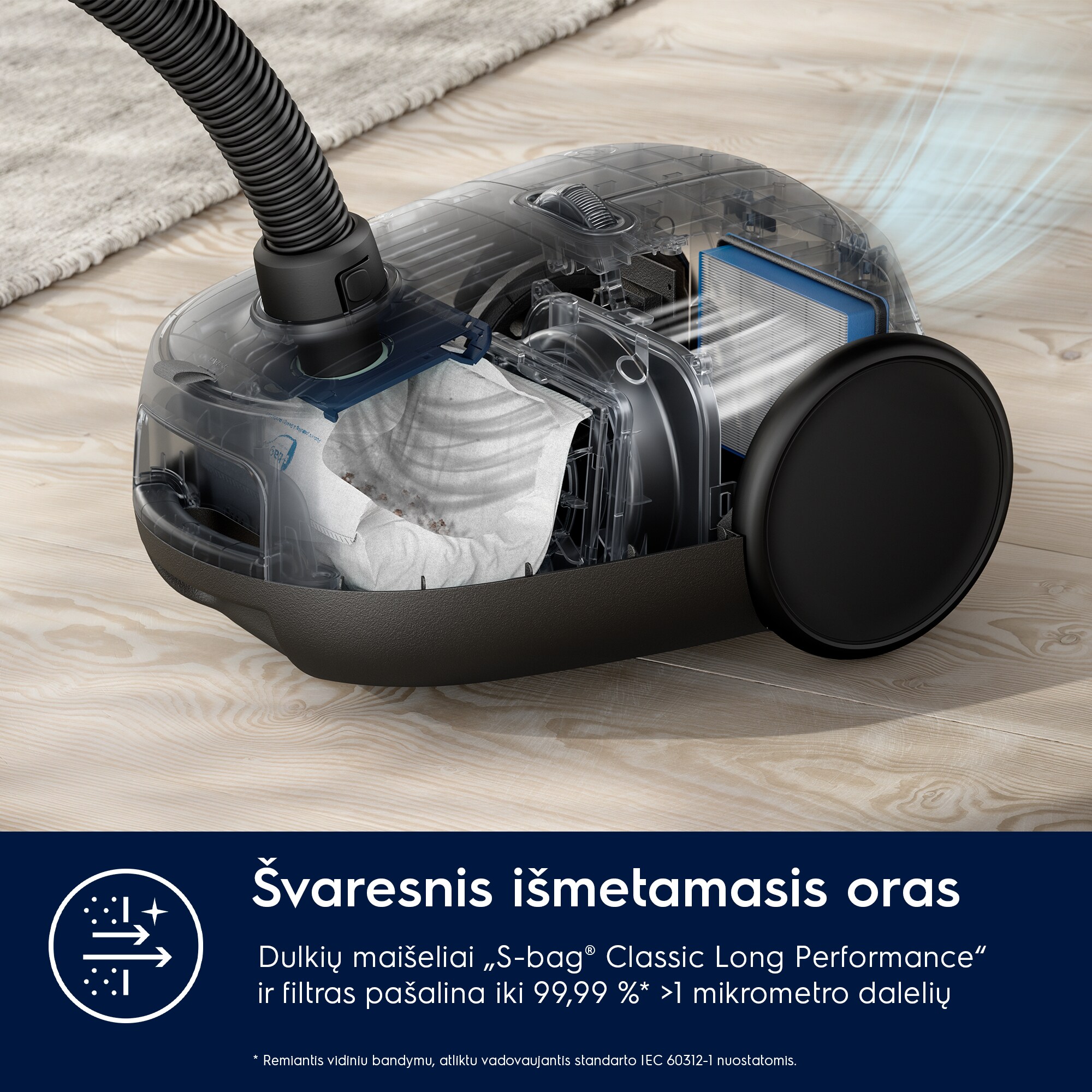 Electrolux - Dulkių siurblys - EB61C1OG