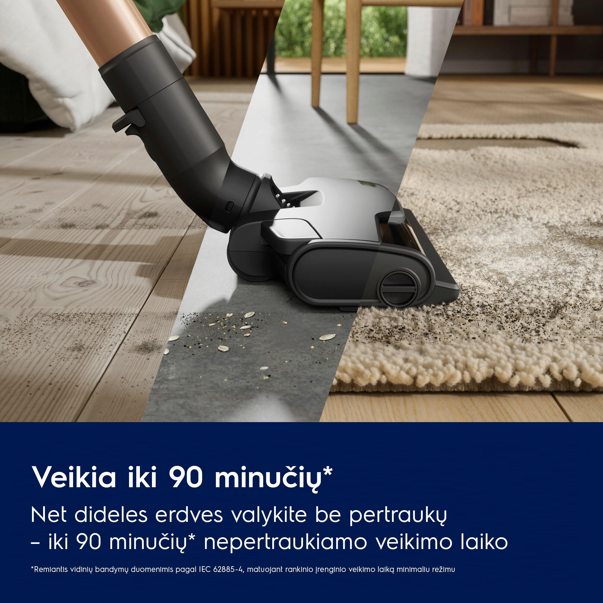 Electrolux - Belaidis dulkių siurblys - EP82H25WET