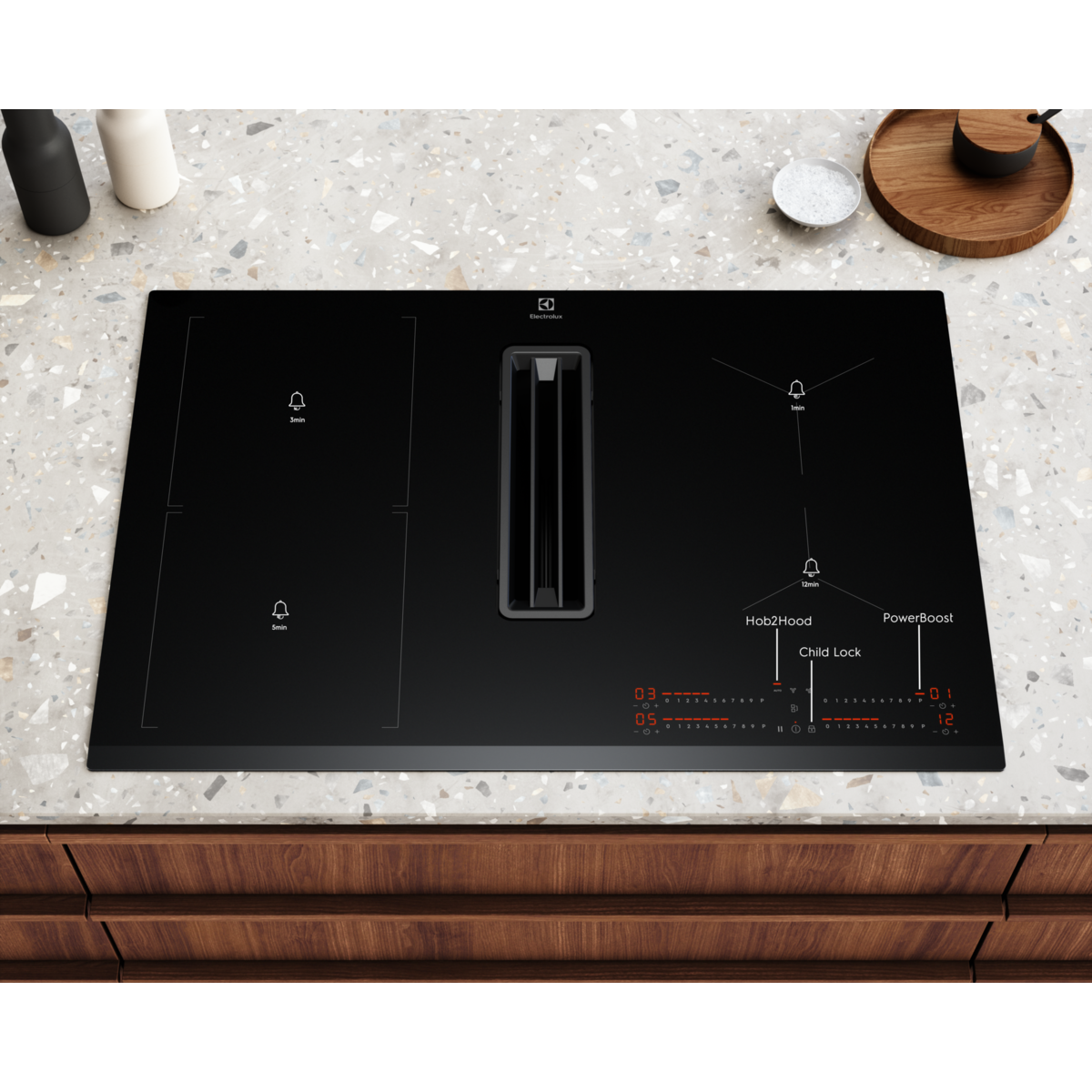 Electrolux - Kombinuota kaitlentė su gartraukiu - KCC83443