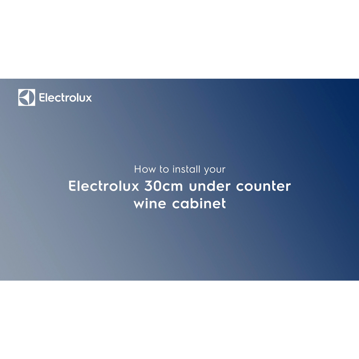 Electrolux - Mažas šaldytuvas - EWUS018B7B