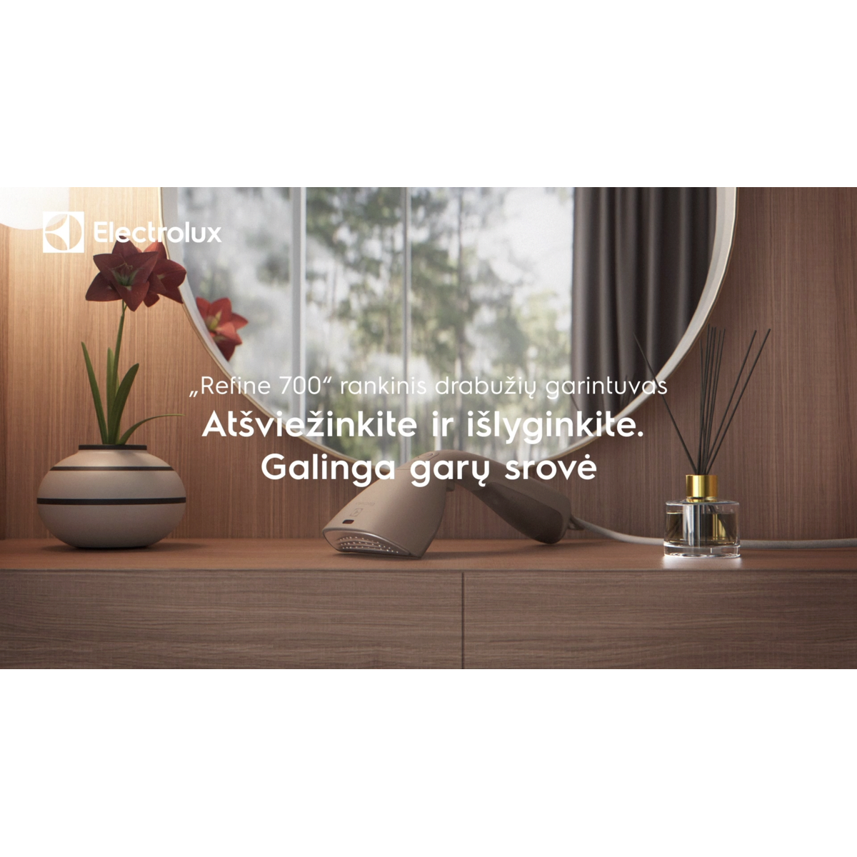 Electrolux - Drabužių garintuvas - E7HS2-8WB