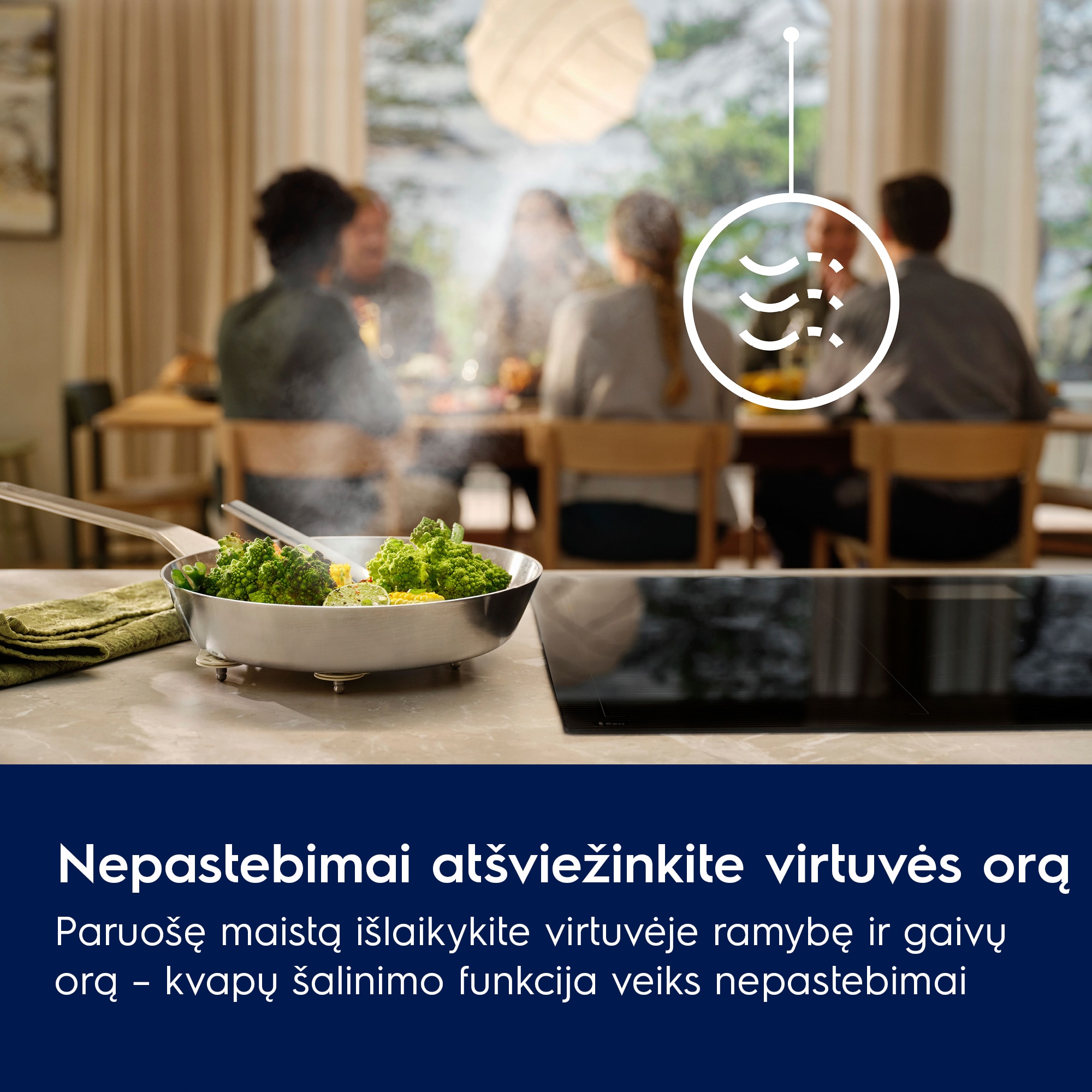 Electrolux - Kamino tipo garų rinktuvas - EFF90560OX