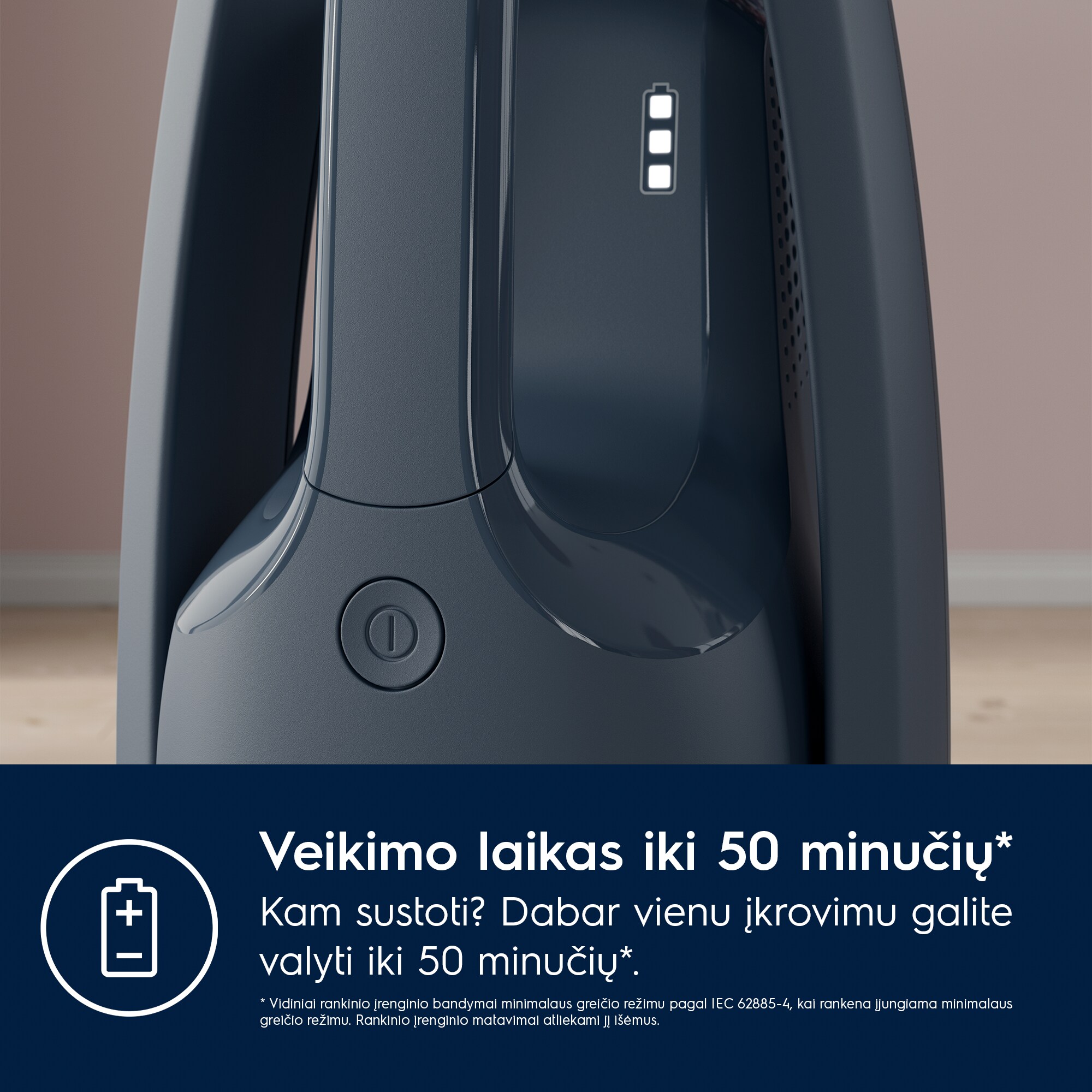 Electrolux - Belaidis dulkių siurblys - ES52CB21DB