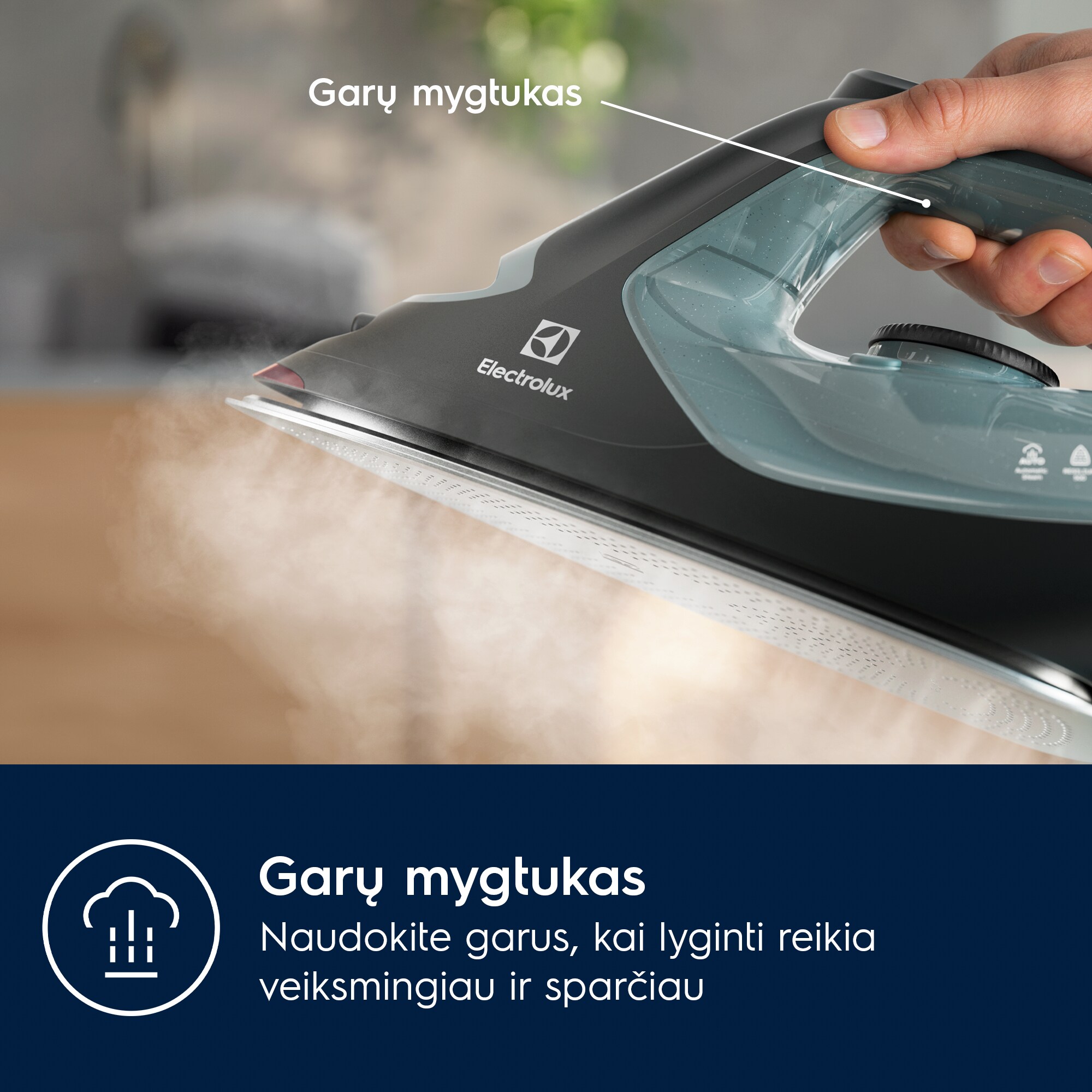 Electrolux - Lygintuvai su garais - E7SI2-6OG