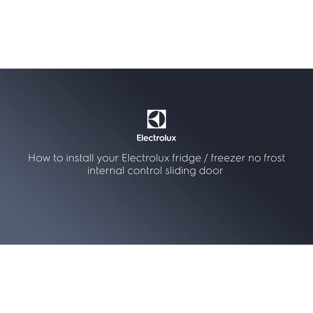 Electrolux - Montuojamas šaldytuvas su šaldikliu - LNA6LE18S