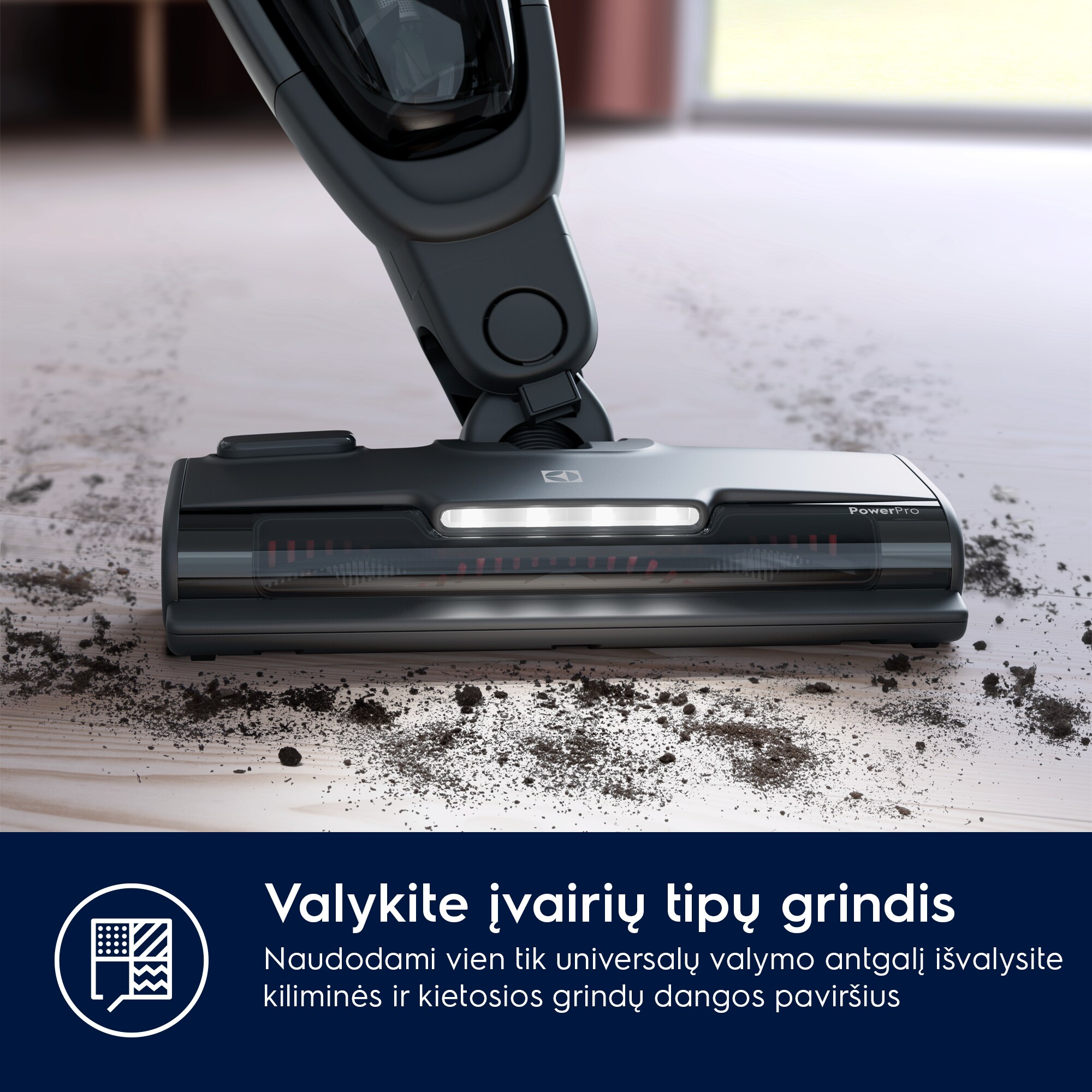 Electrolux - Belaidis dulkių siurblys - ES62P25WET