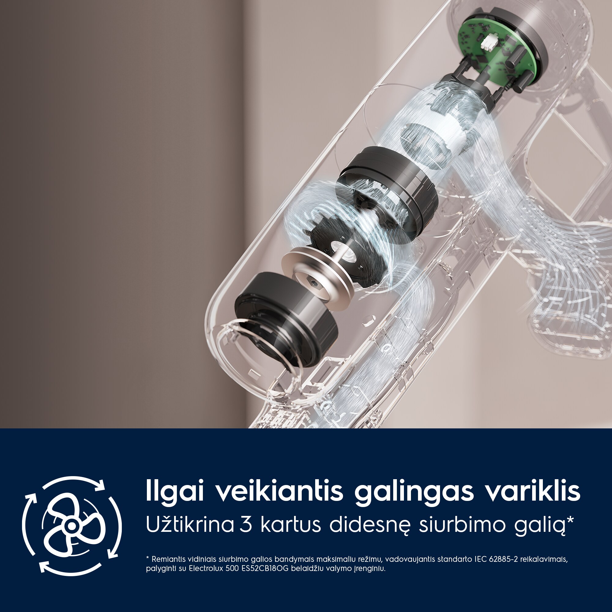Electrolux - Belaidis dulkių siurblys - EP71HB14UV