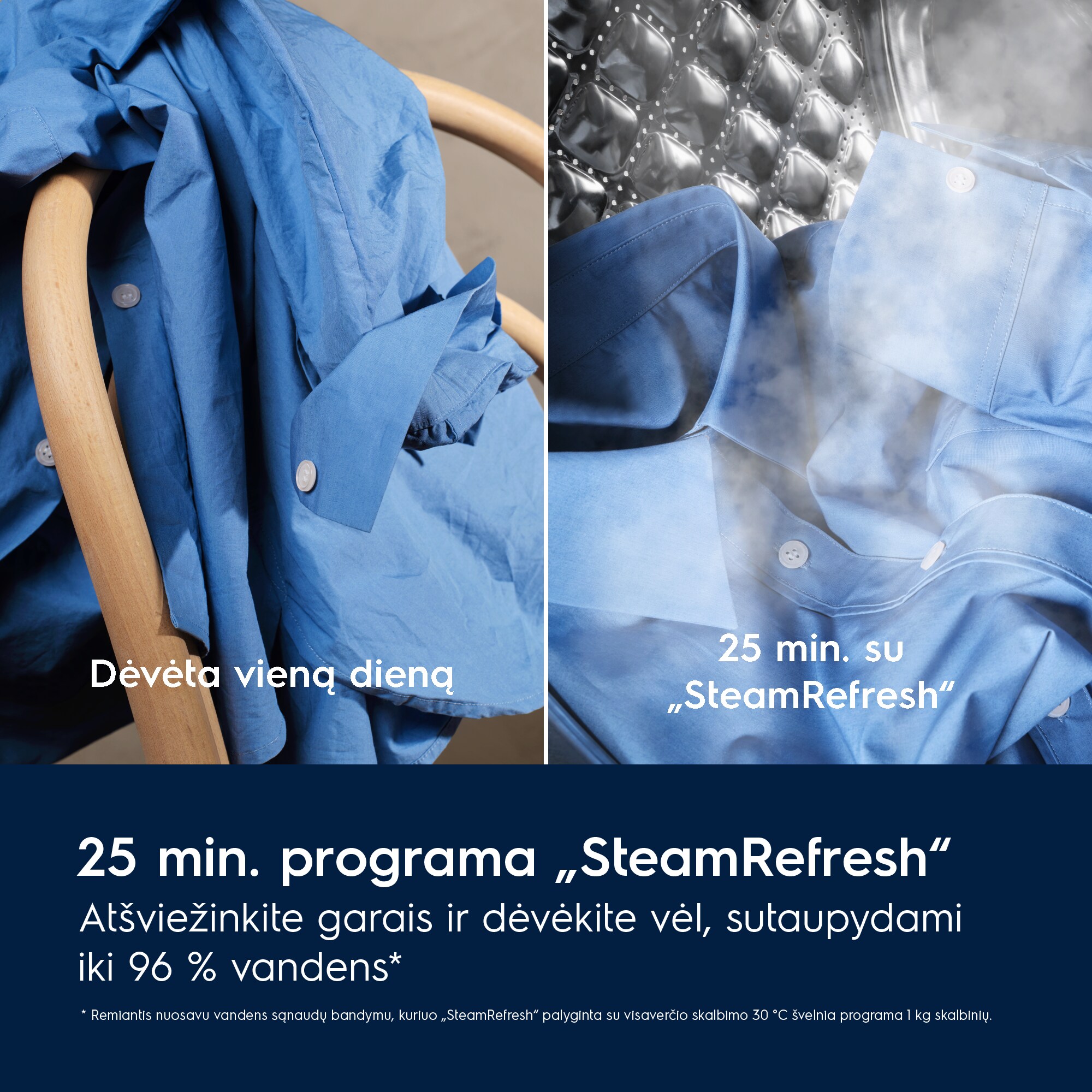Electrolux - Skalbyklė kraunama iš priekio - EW8F5417ACE
