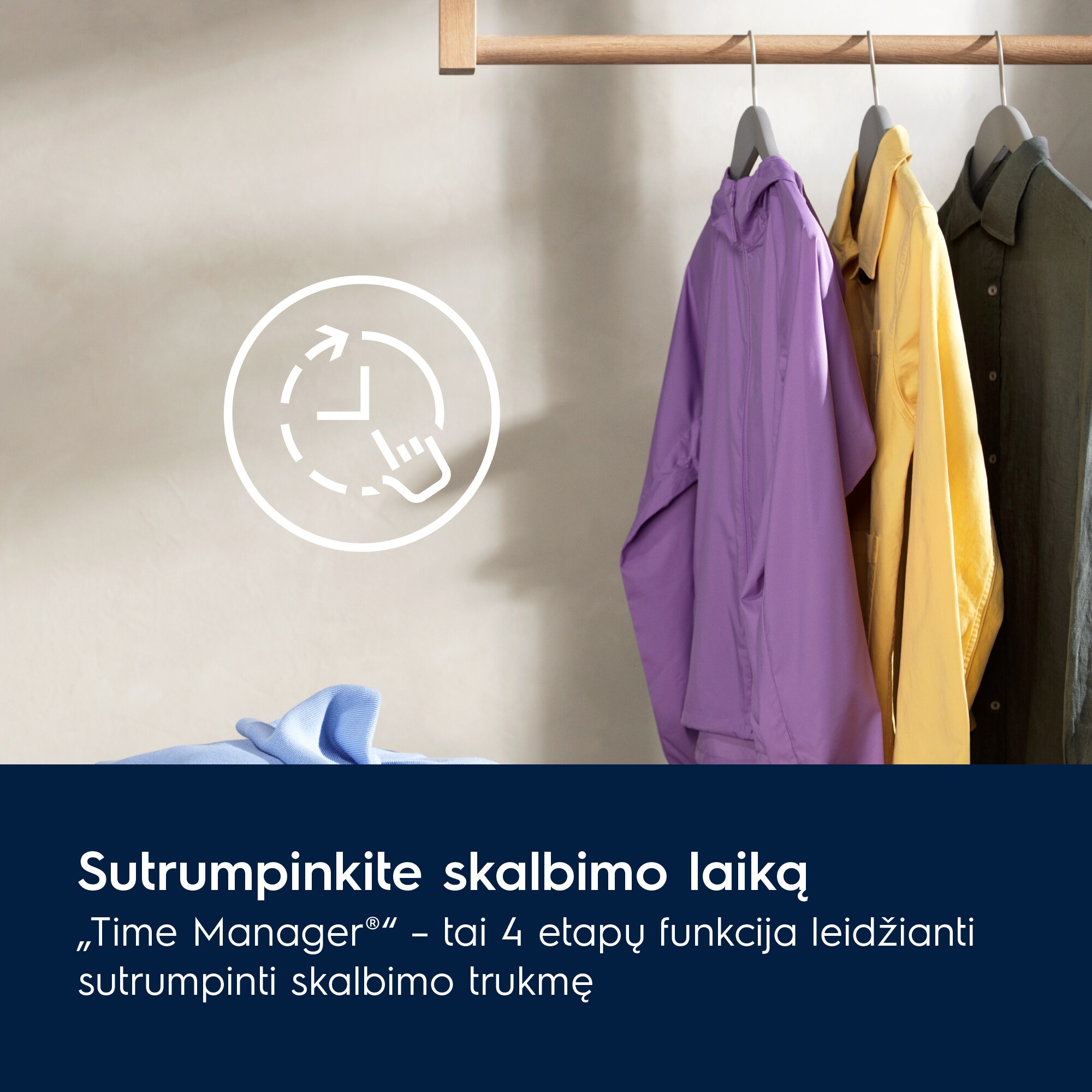 Electrolux - Skalbyklė kraunama iš priekio - EW6F2282E