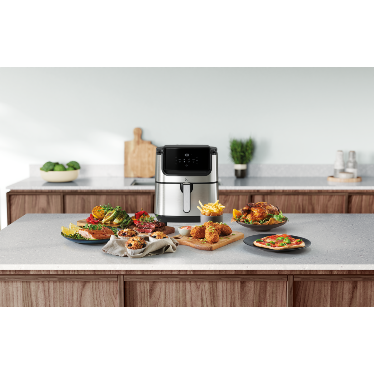 Electrolux - Karšto oro gruzdintuvės - E6AF1-6ST