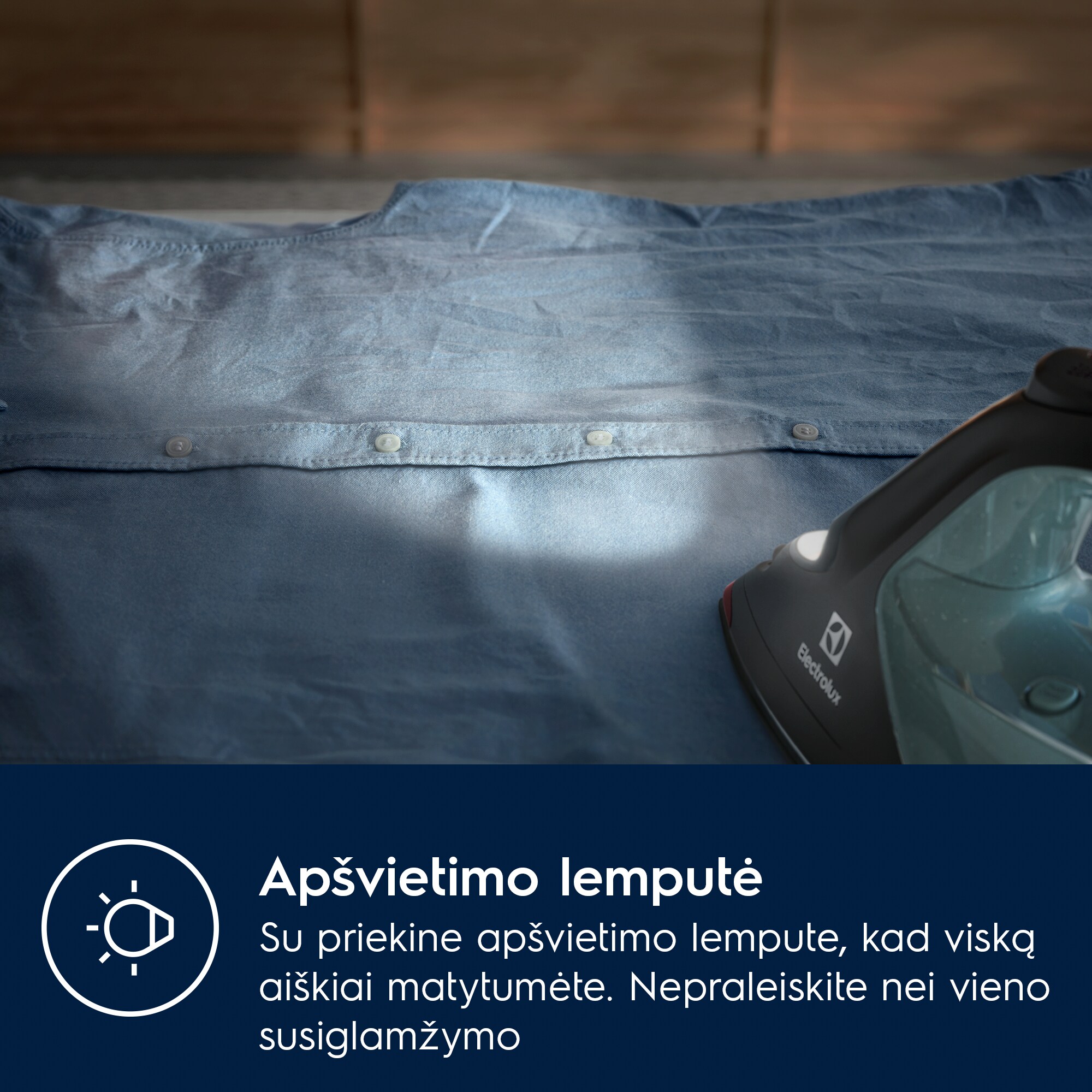 Electrolux - Lygintuvai su garais - E8SI2-8OG