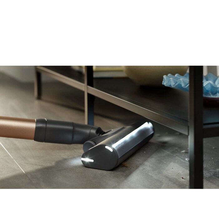 The new Hard Floor Power nozzle is a 30% lighter vs. predecessor. 