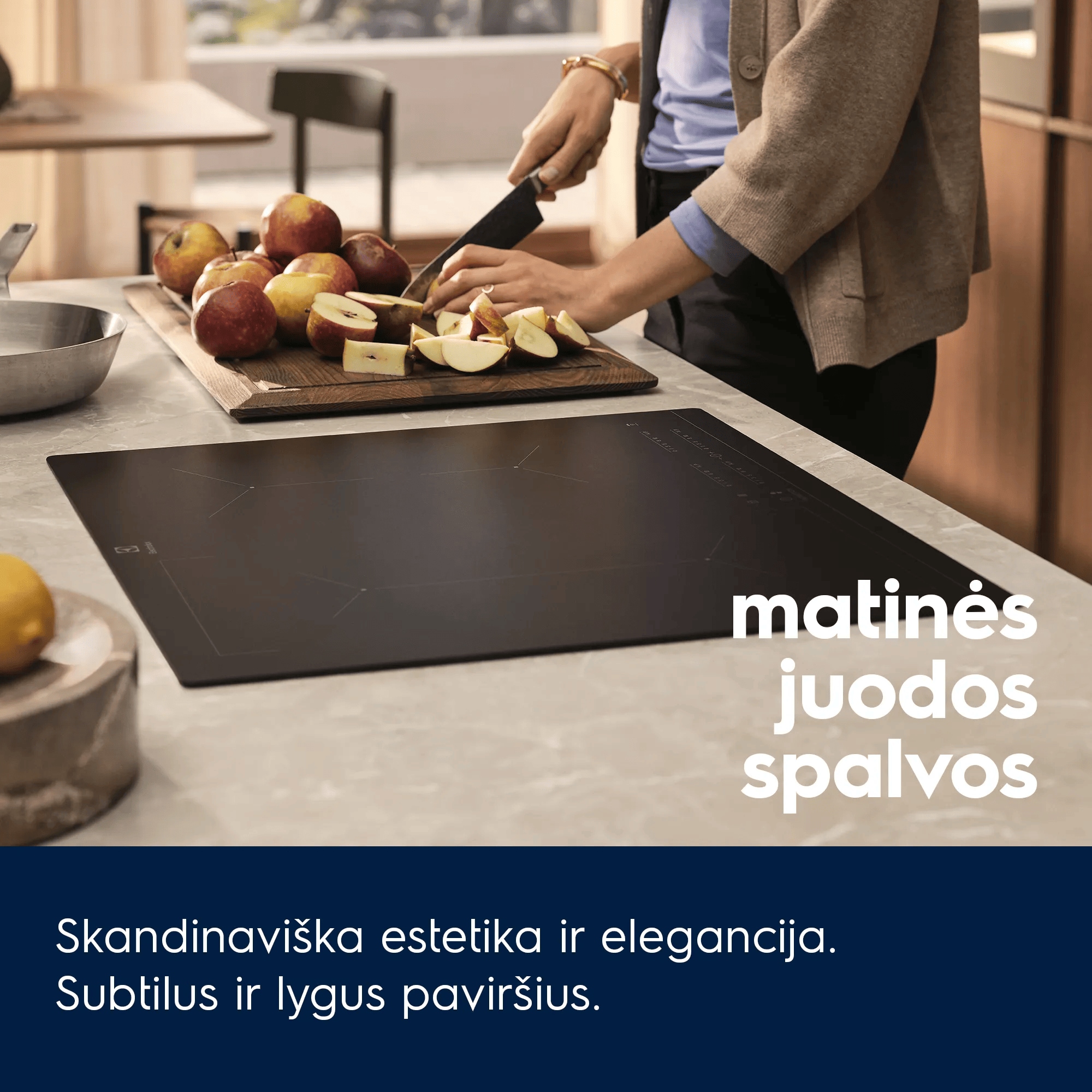 Indukcinė kaitlentė 60 cm 700 serija „SaphirMatt®“ „SenseBoil
