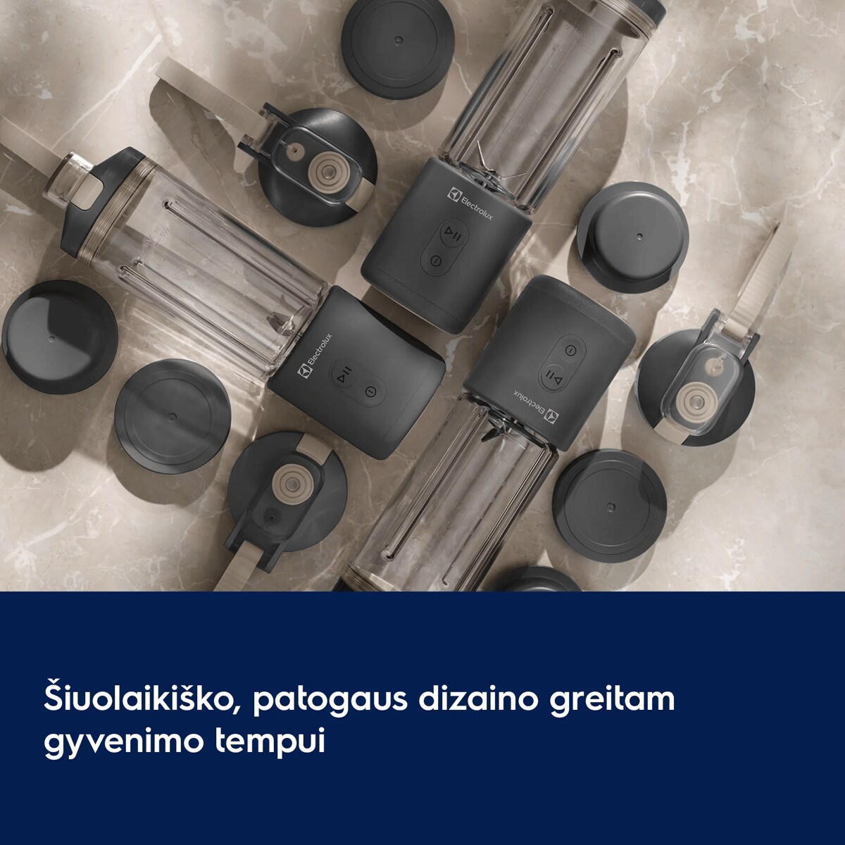 Šiuolaikiško, patogaus dizaino greitam gyvenimo tempui