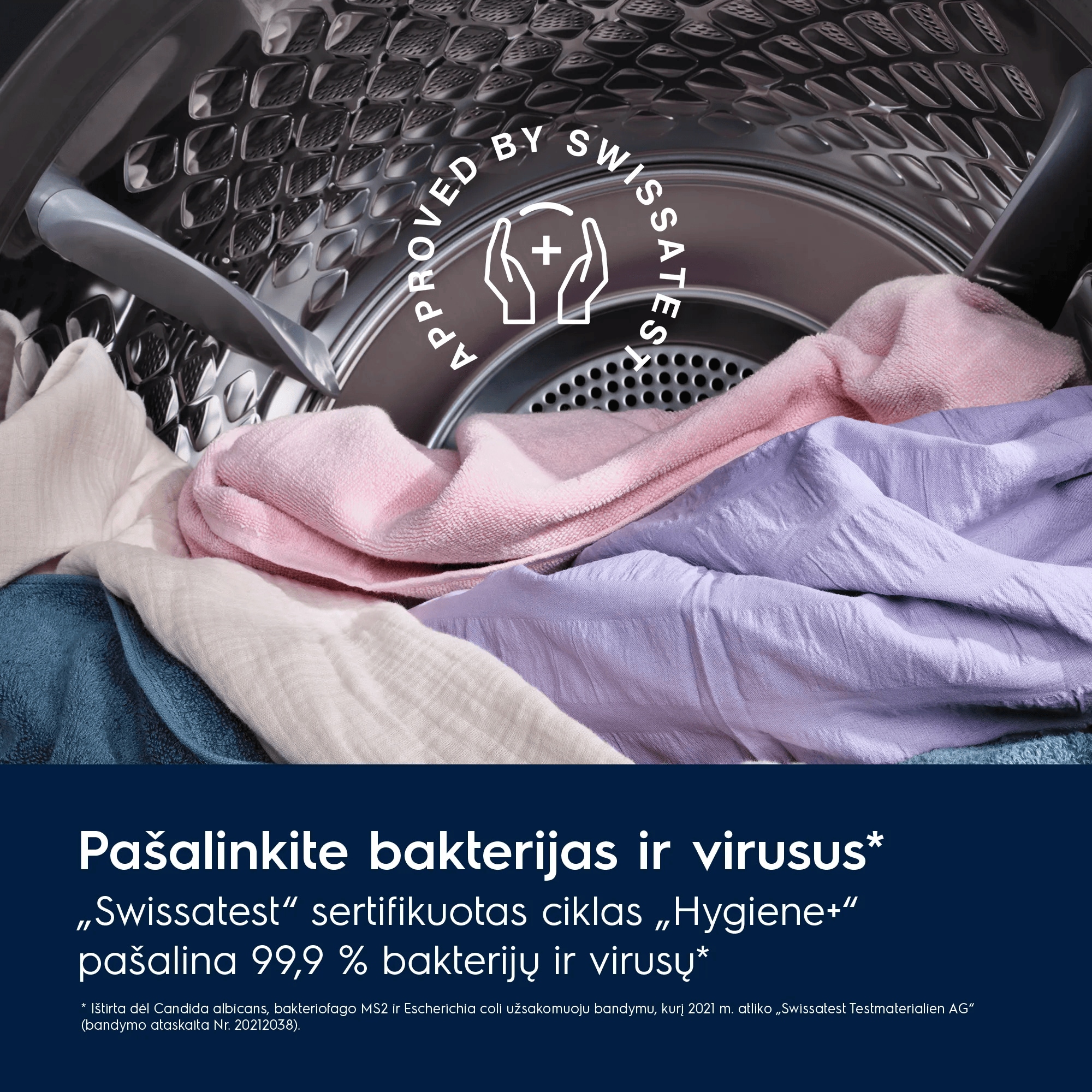 Džiovyklė 800 serija „UltraCare“ 9 kg EW8D394ME