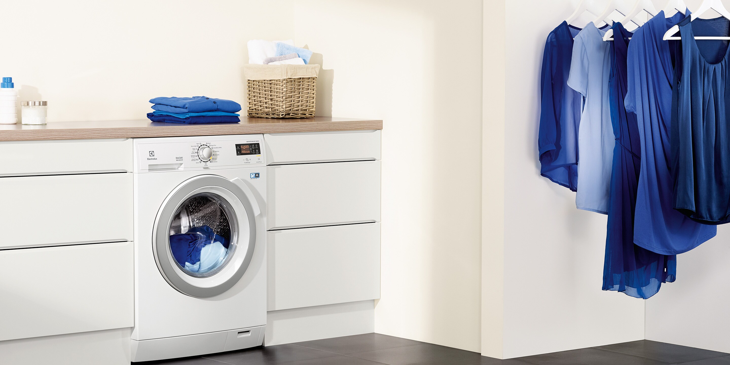 „Electrolux DualCare“ skalbykloje