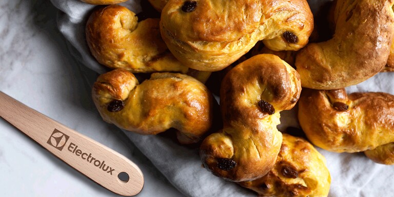 Liucijos bandelės „Lussebullar“